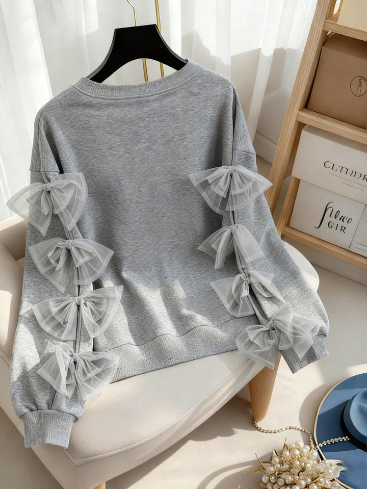 Shein Curve+ blúz, szürke