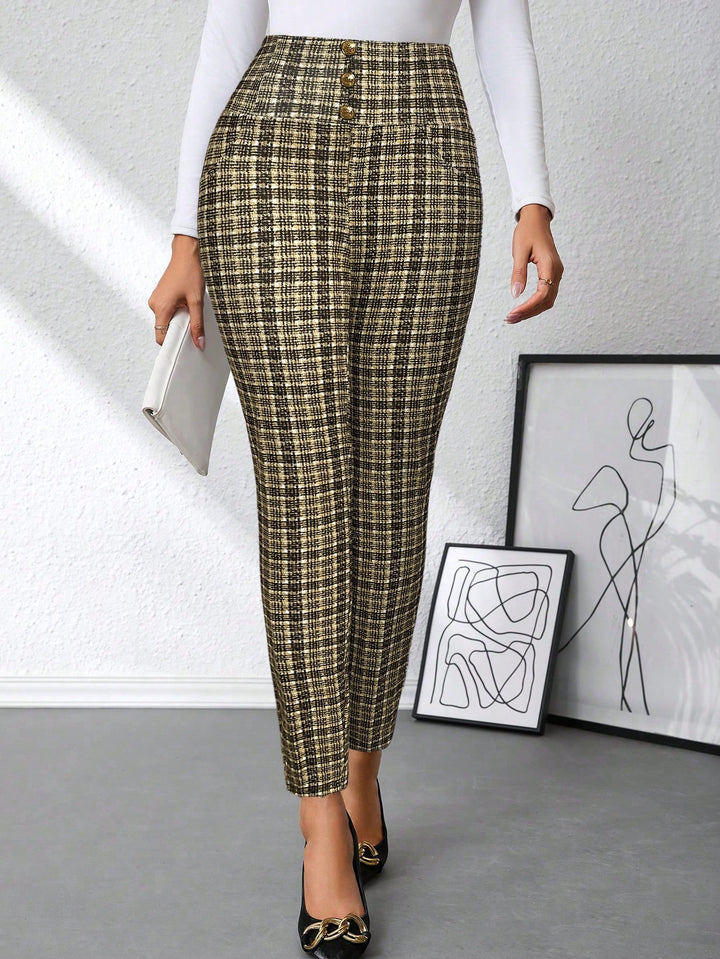 Pantaloni SHEIN, kaki