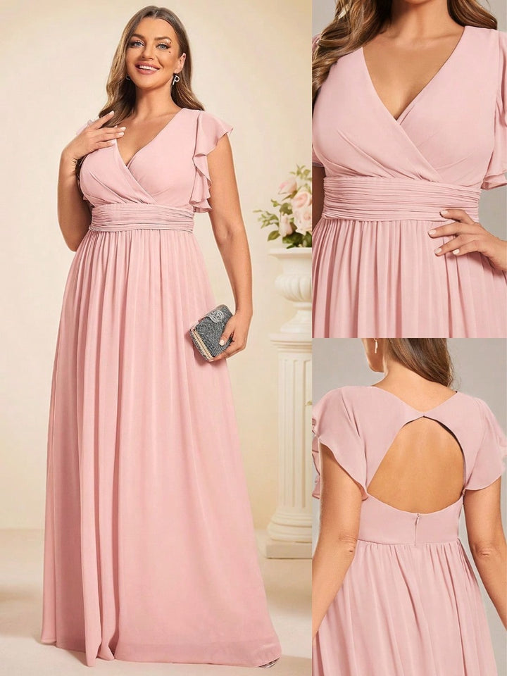 SHEIN maxi ruha, rózsaszín