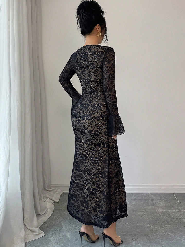 Rochie midi SHEIN, negru