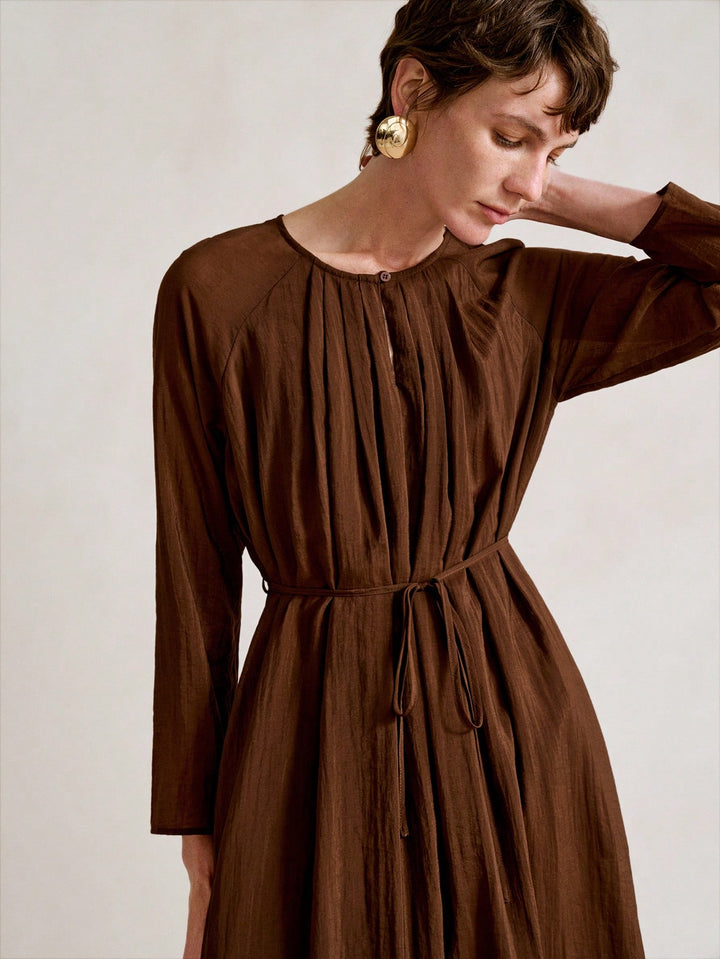 Rochie maxi SHEIN, maro