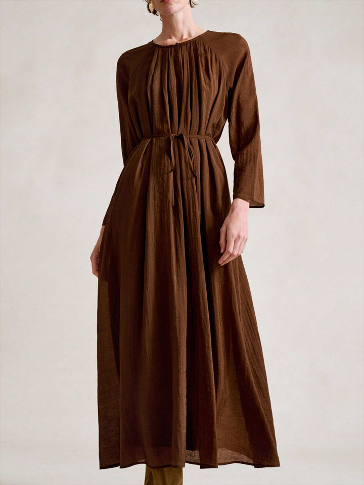 SHEIN Maxi ruha, barna