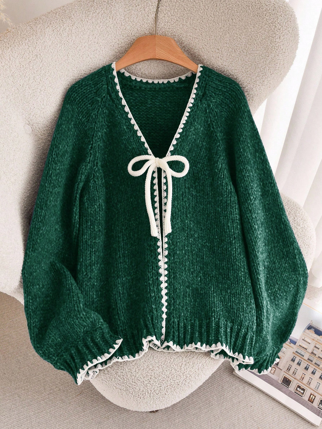Cardigan SHEIN, verde