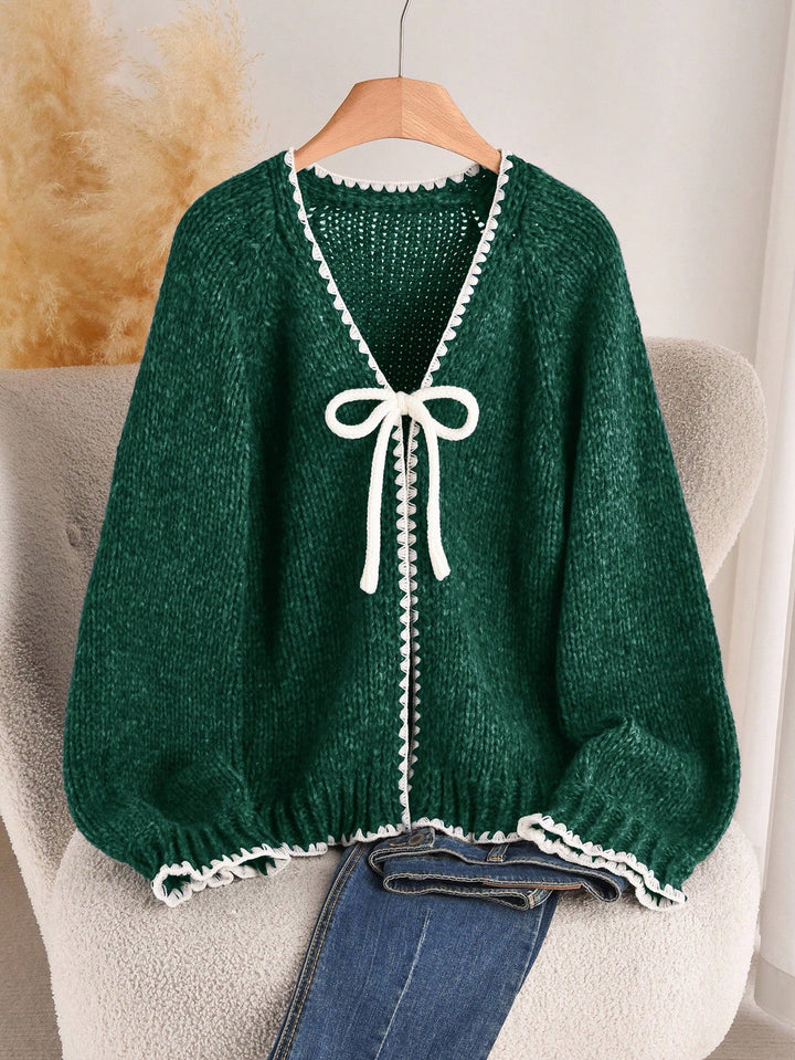 Cardigan SHEIN, verde