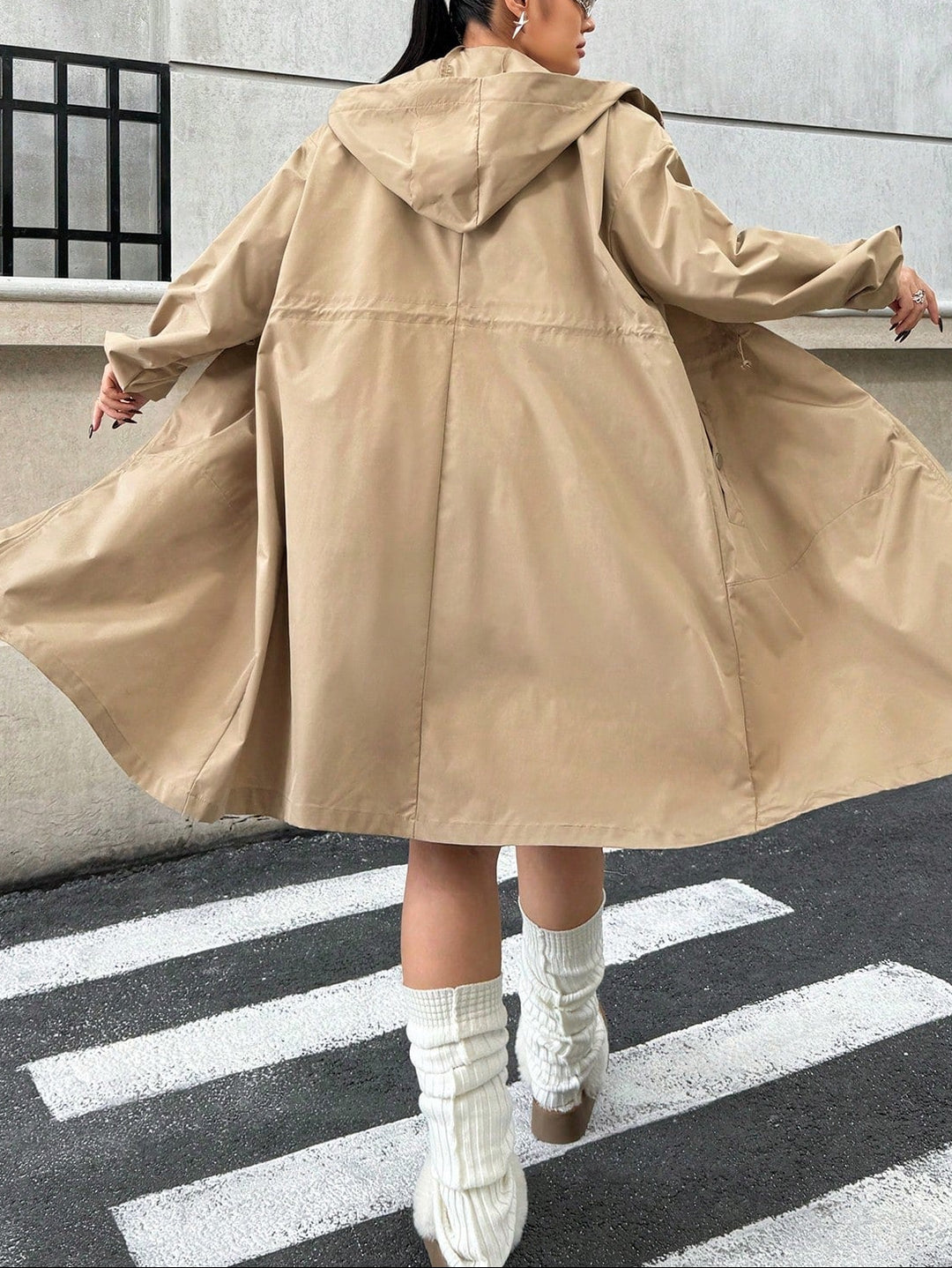 Trench Shein, bej
