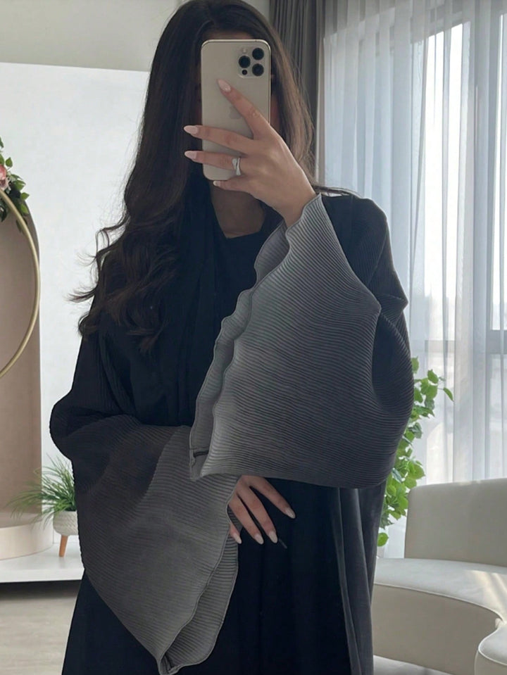 Set caftan și jalabiya SHEIN, negru