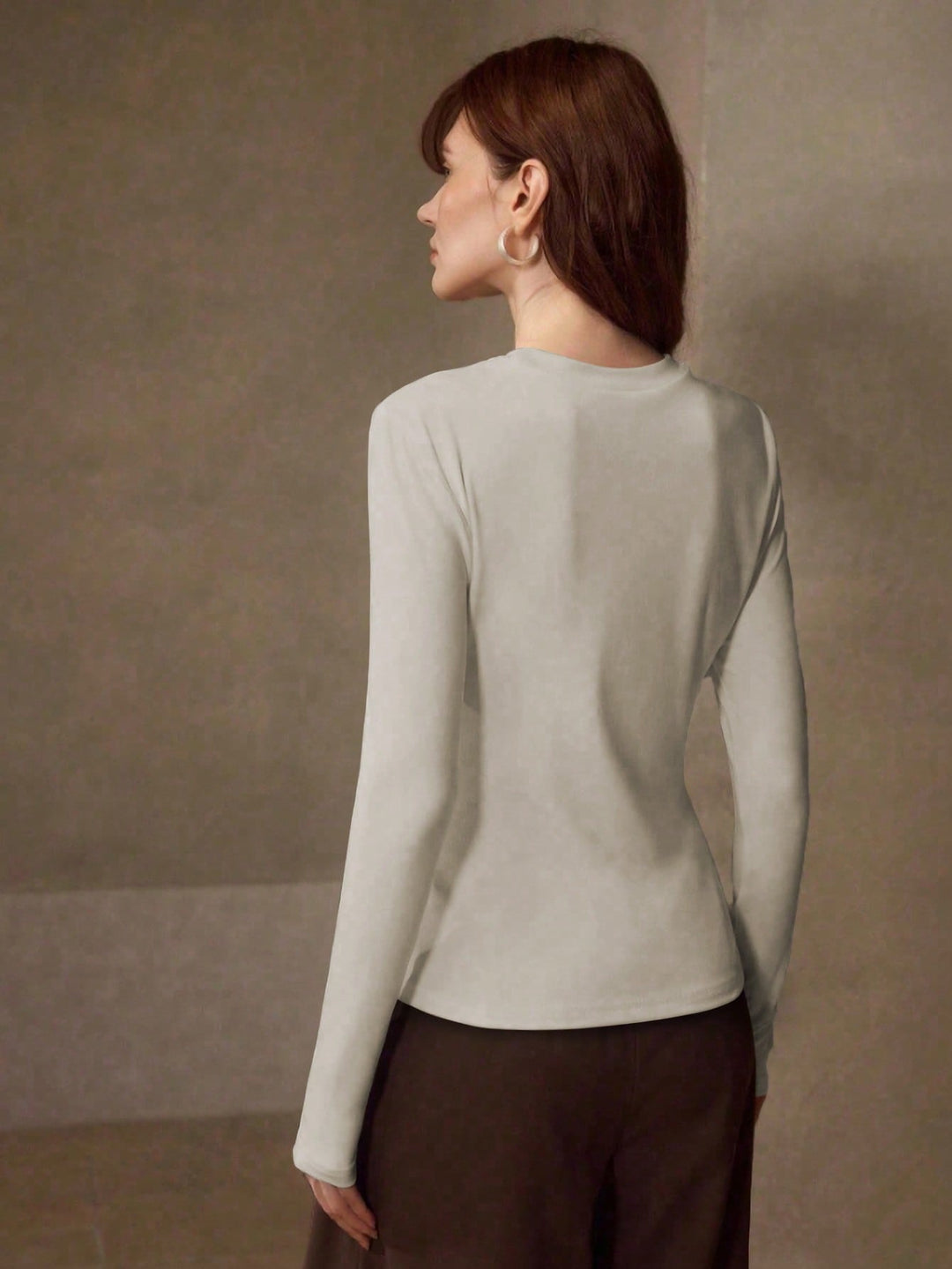 Tricou SHEIN, bej
