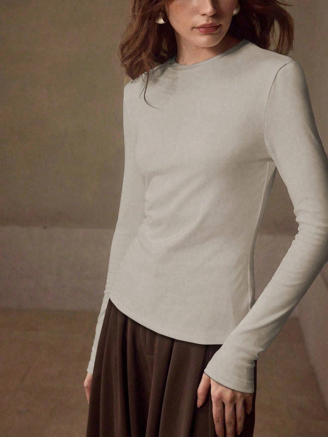 Tricou SHEIN, bej