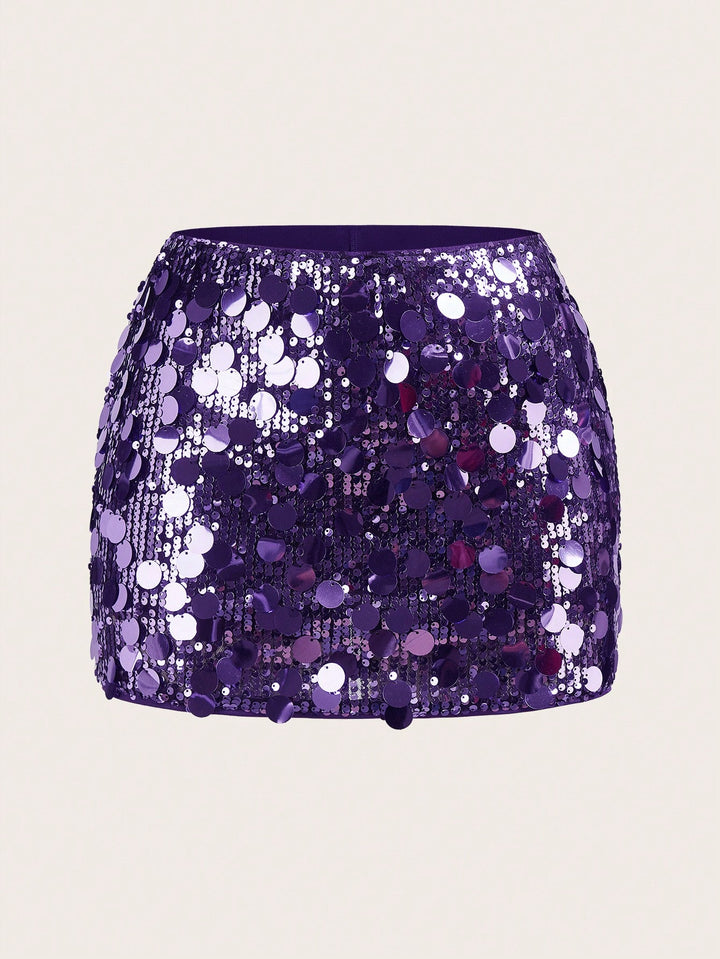 SHEIN mini szoknya, lila