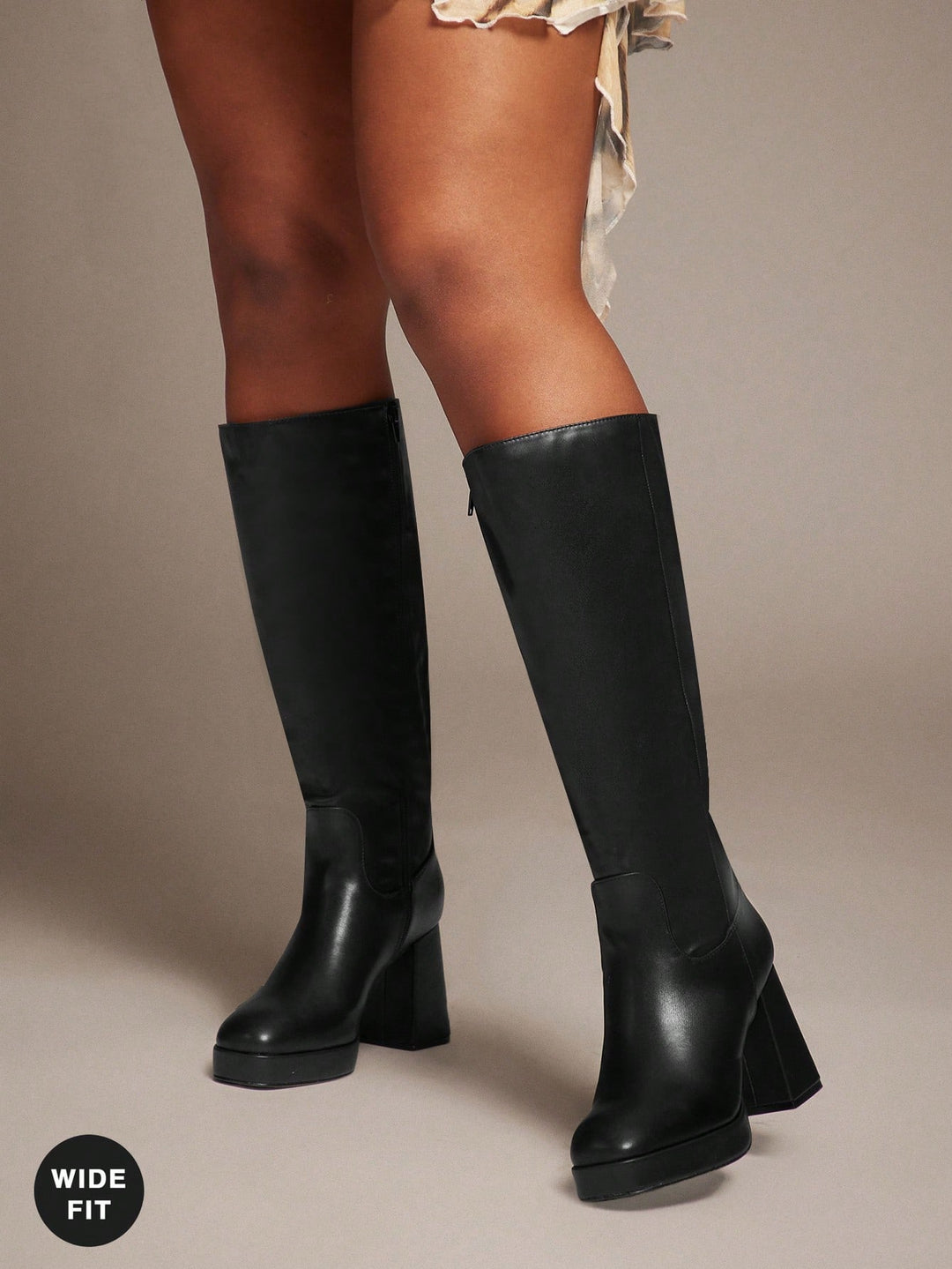 Botine SHEIN, negru