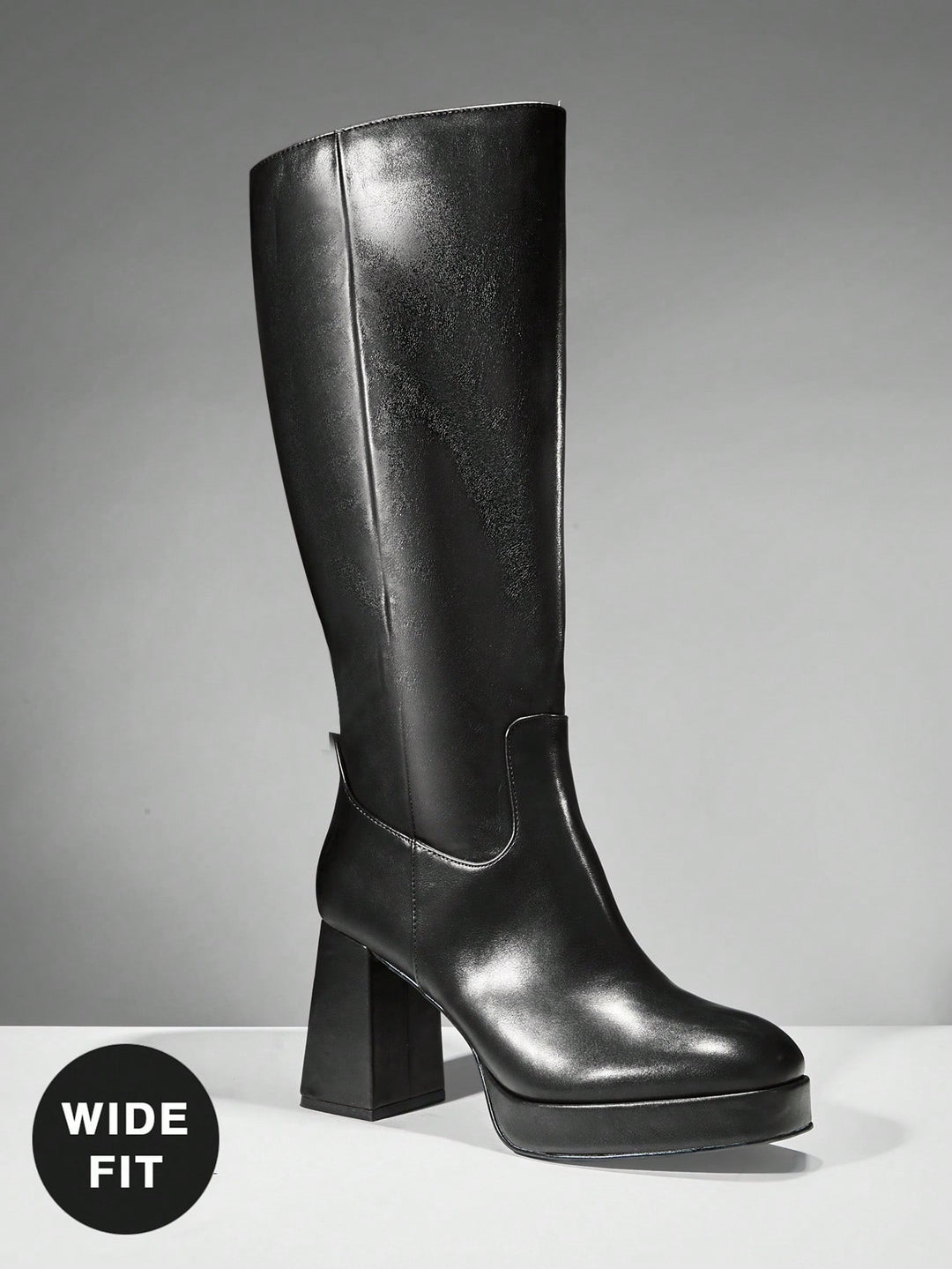 Botine SHEIN, negru