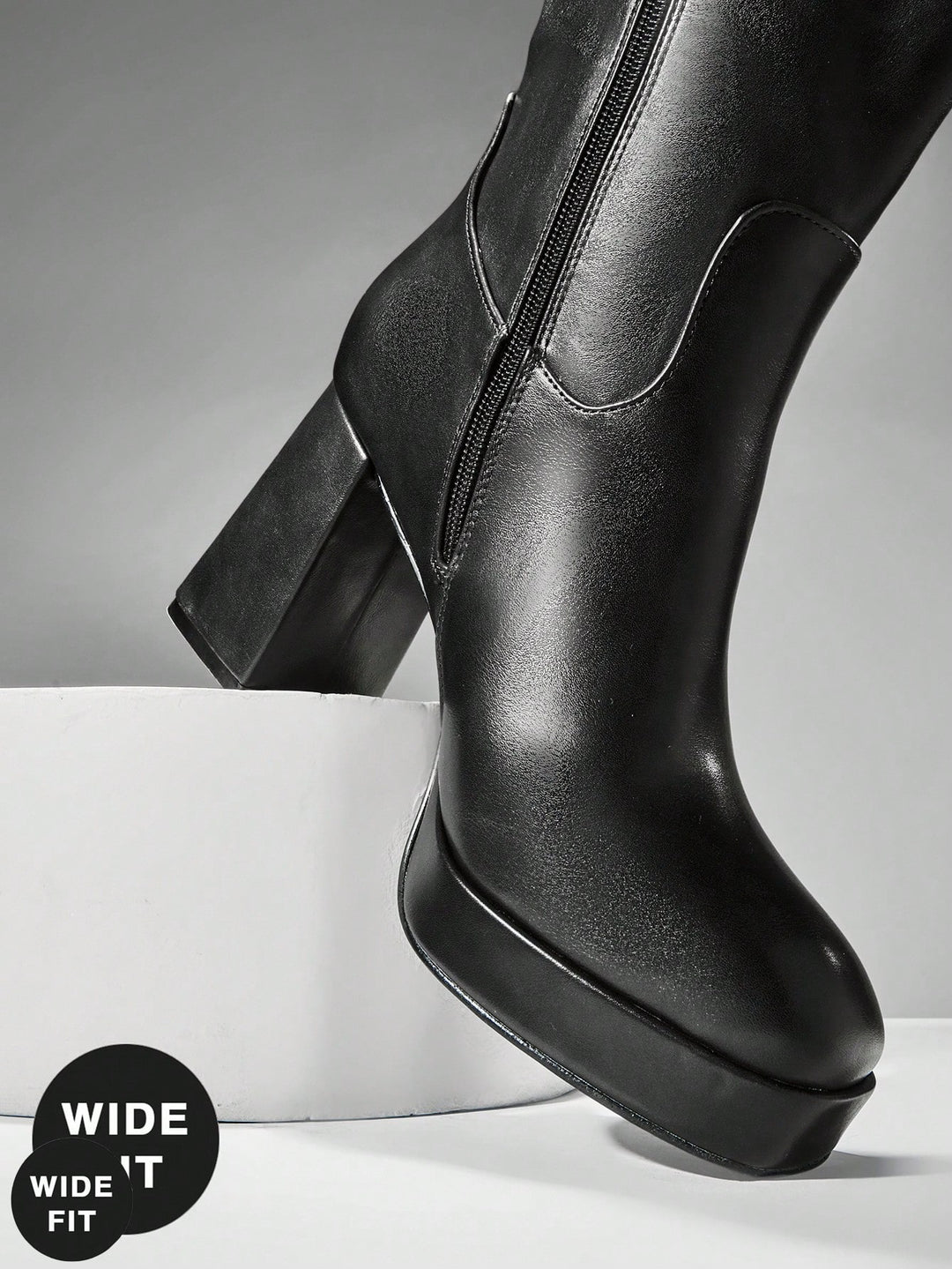 Botine SHEIN, negru
