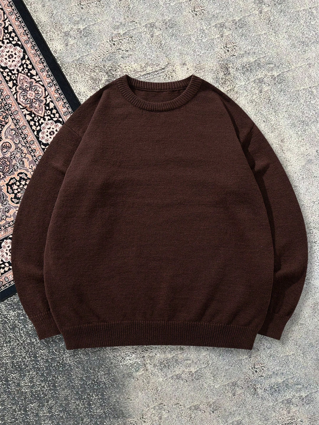 Pulover SHEIN, maro