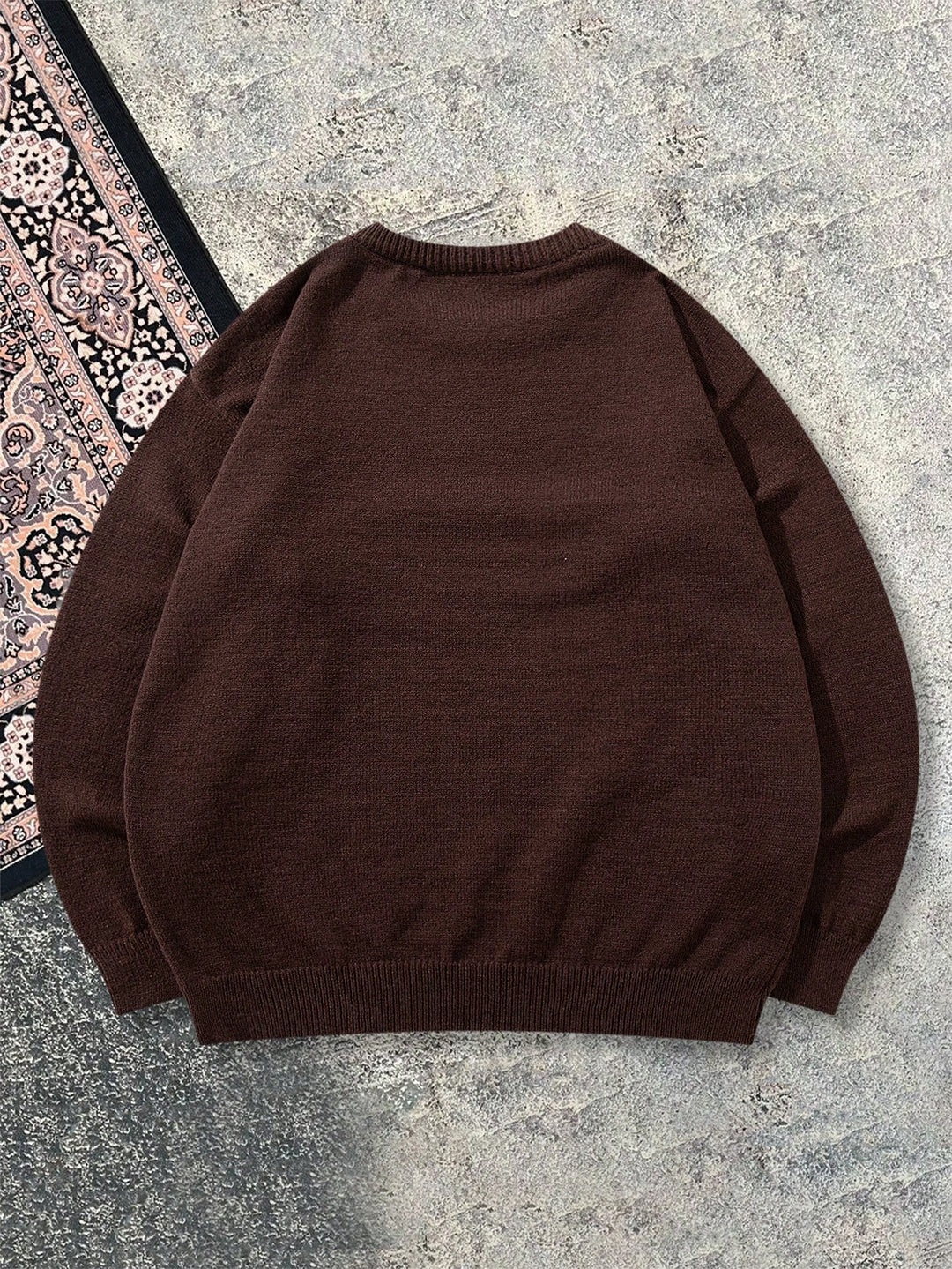 Pulover SHEIN, maro
