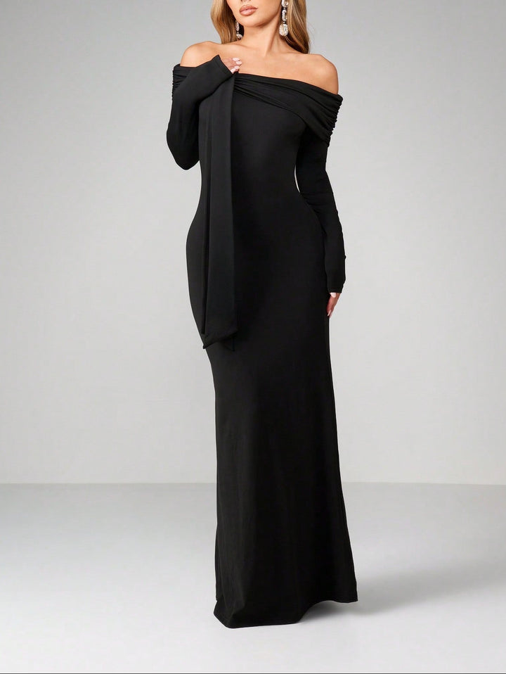 Rochie maxi Shein, negru