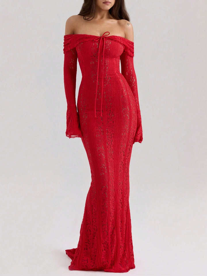 Rochie maxi SHEIN, roșu