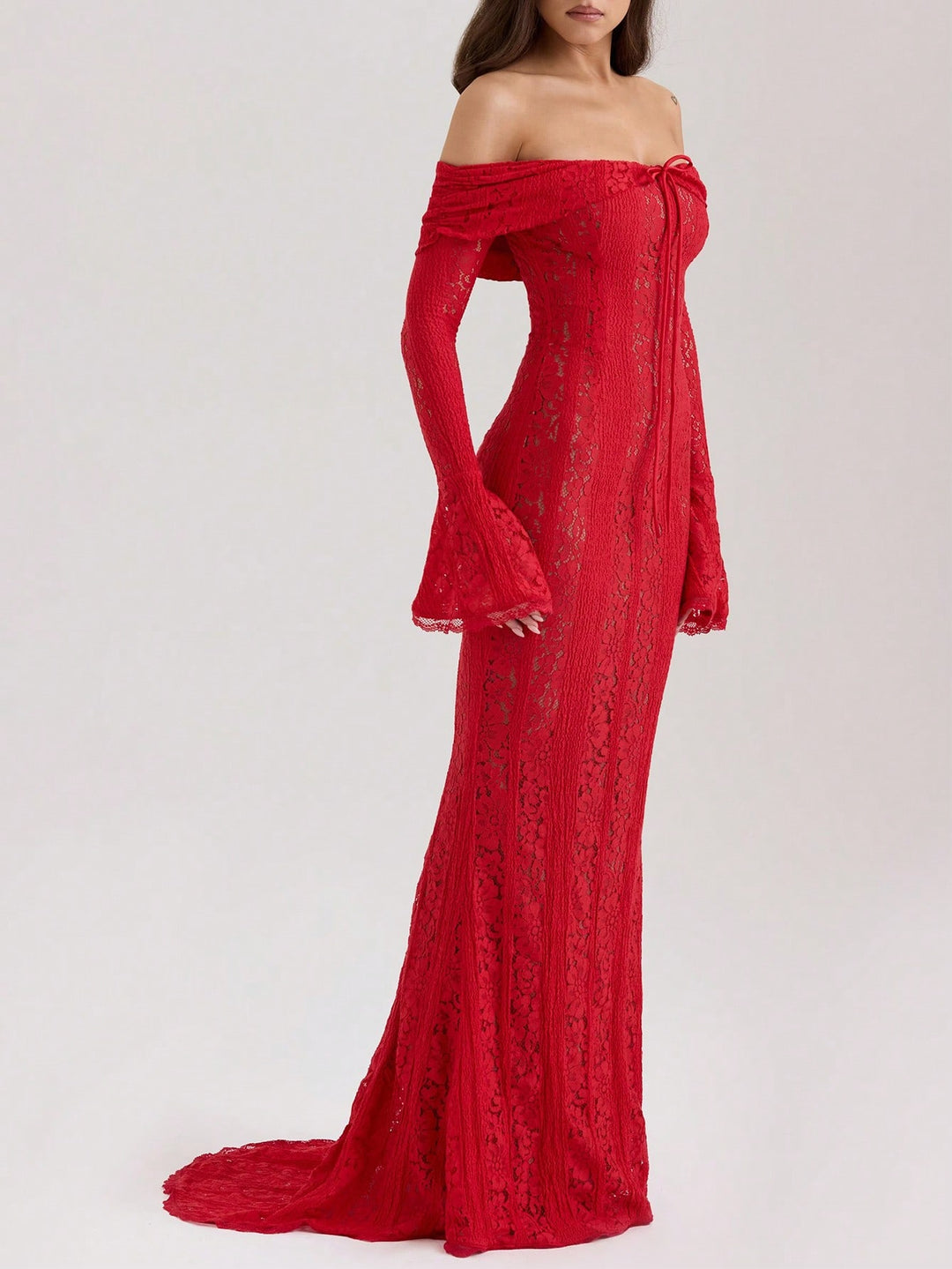 Rochie maxi SHEIN, roșu