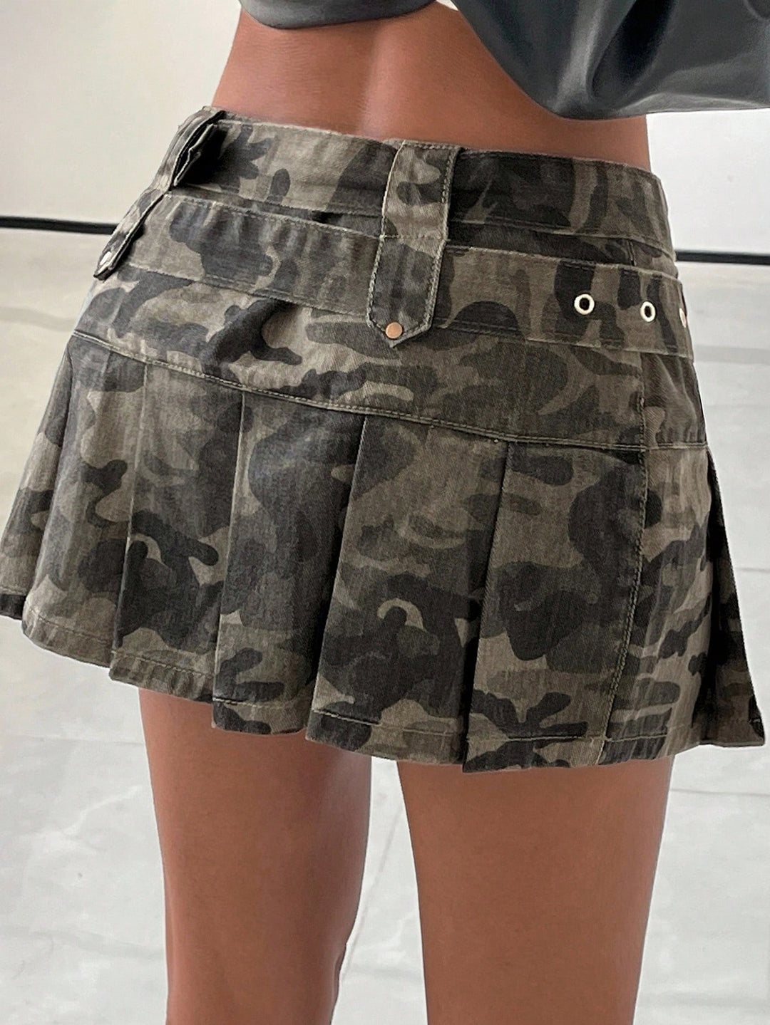 SHEIN farmer miniszoknya, vegyes színek