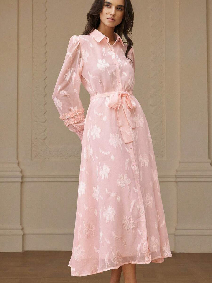 Rochie midi SHEIN, roz