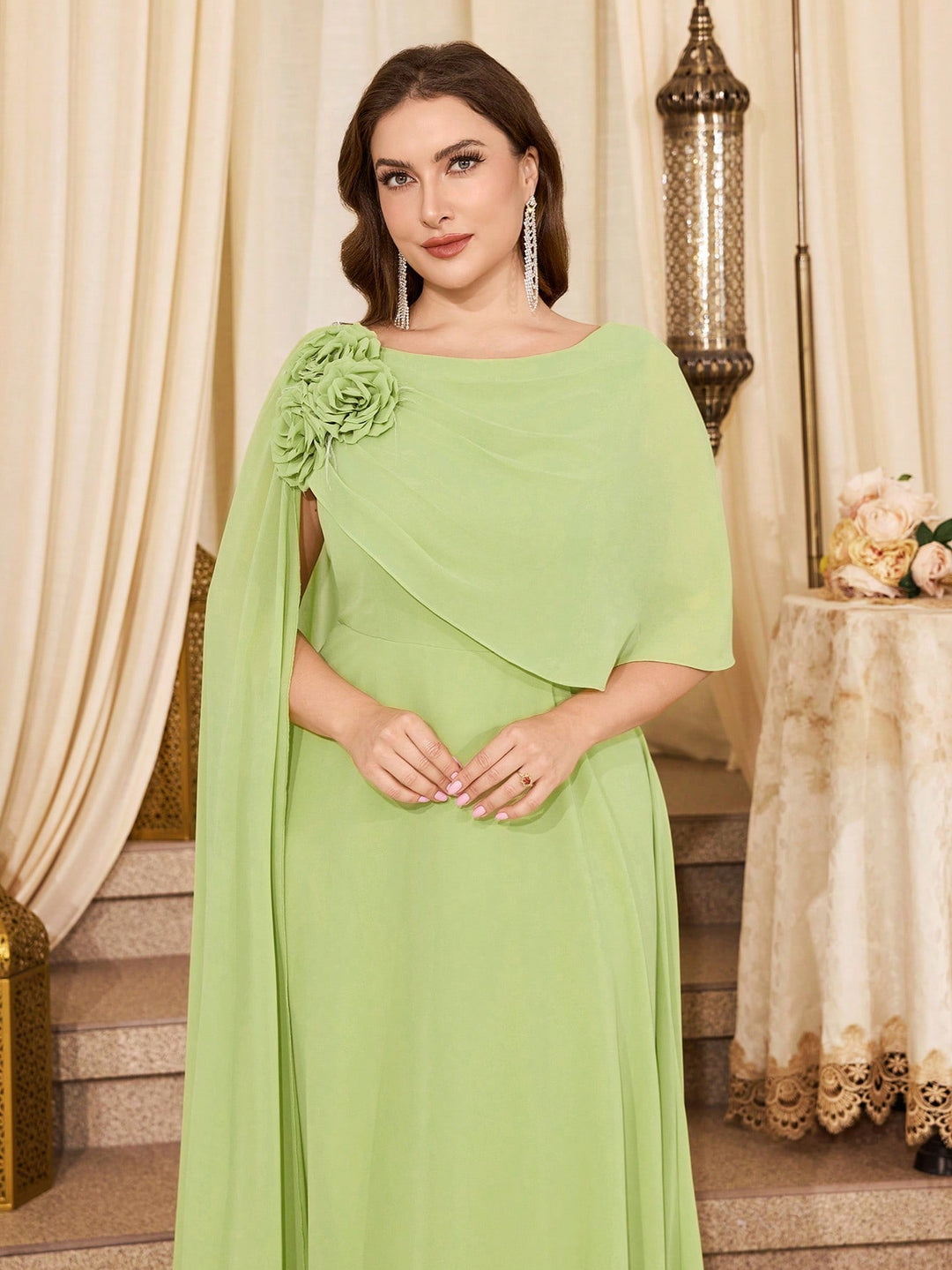 Rochie SHEIN, verde