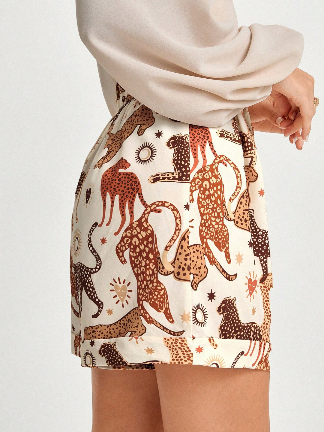SHEIN rövidnadrág, khaki