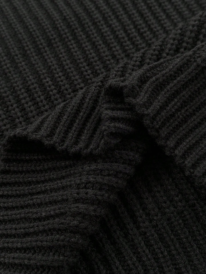 Pulover SHEIN, negru