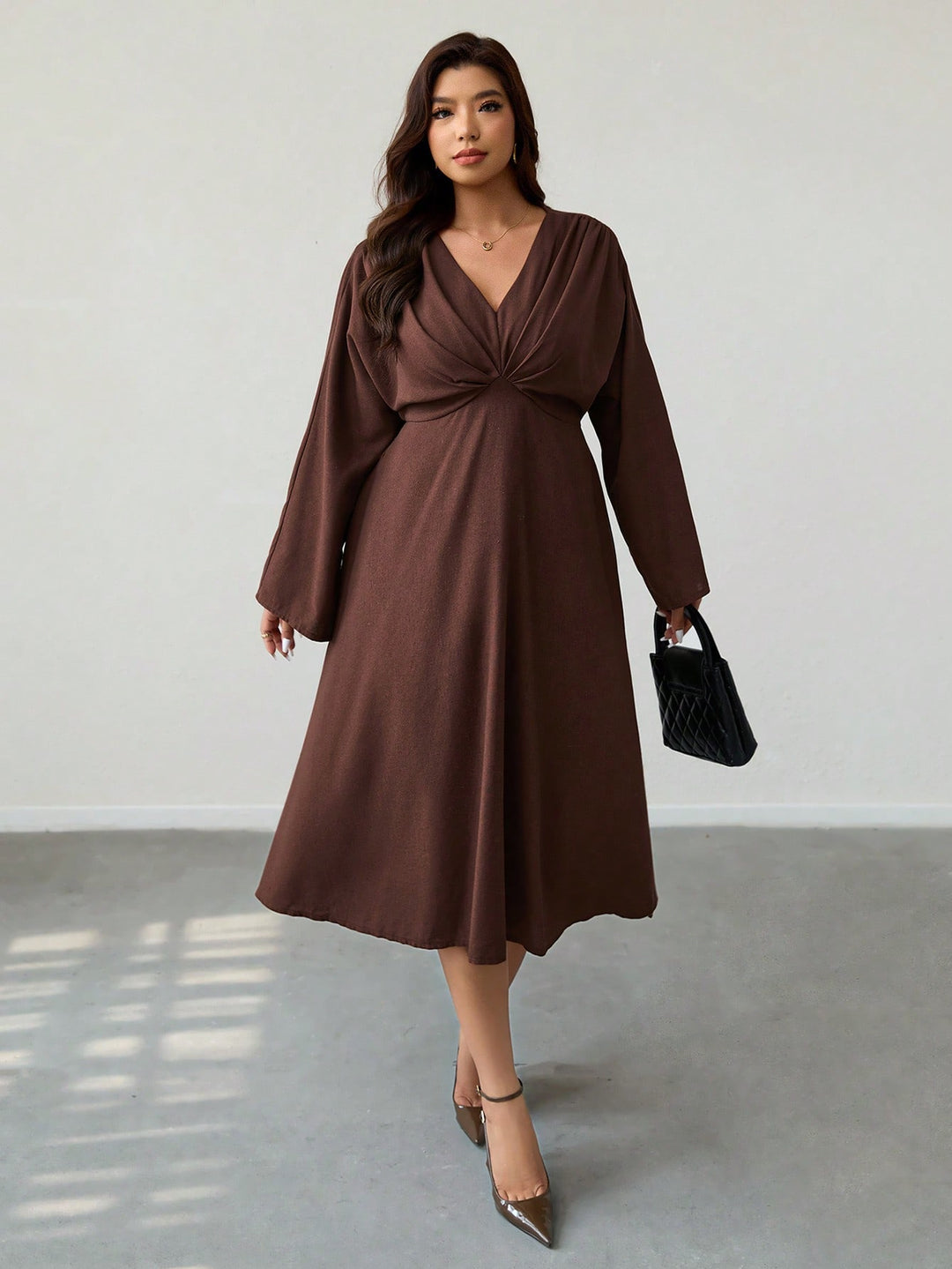Rochie SHEIN, maro
