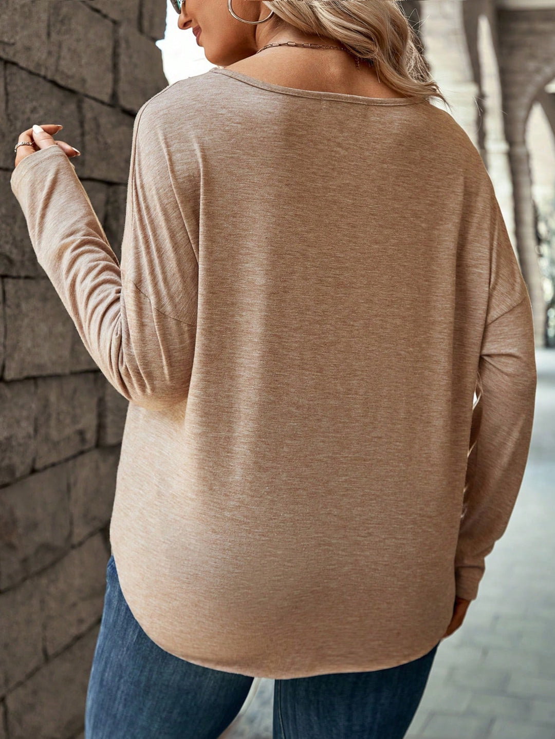 Tricou SHEIN, kaki