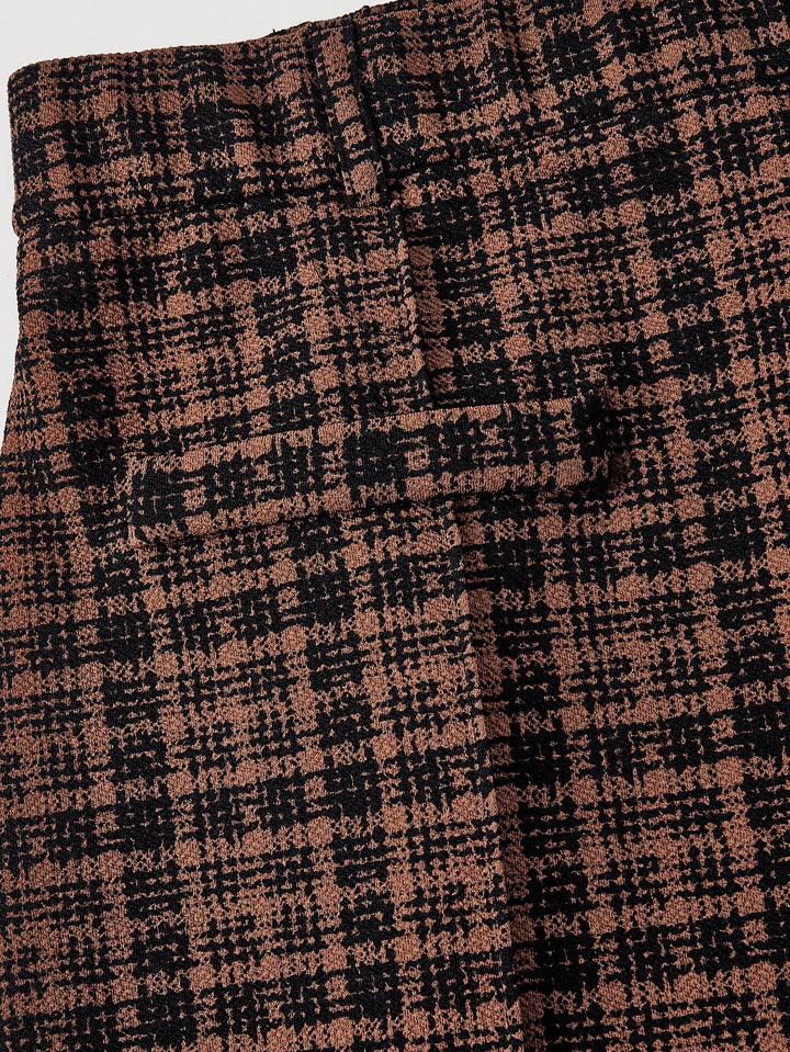 Pantaloni SHEIN, maro