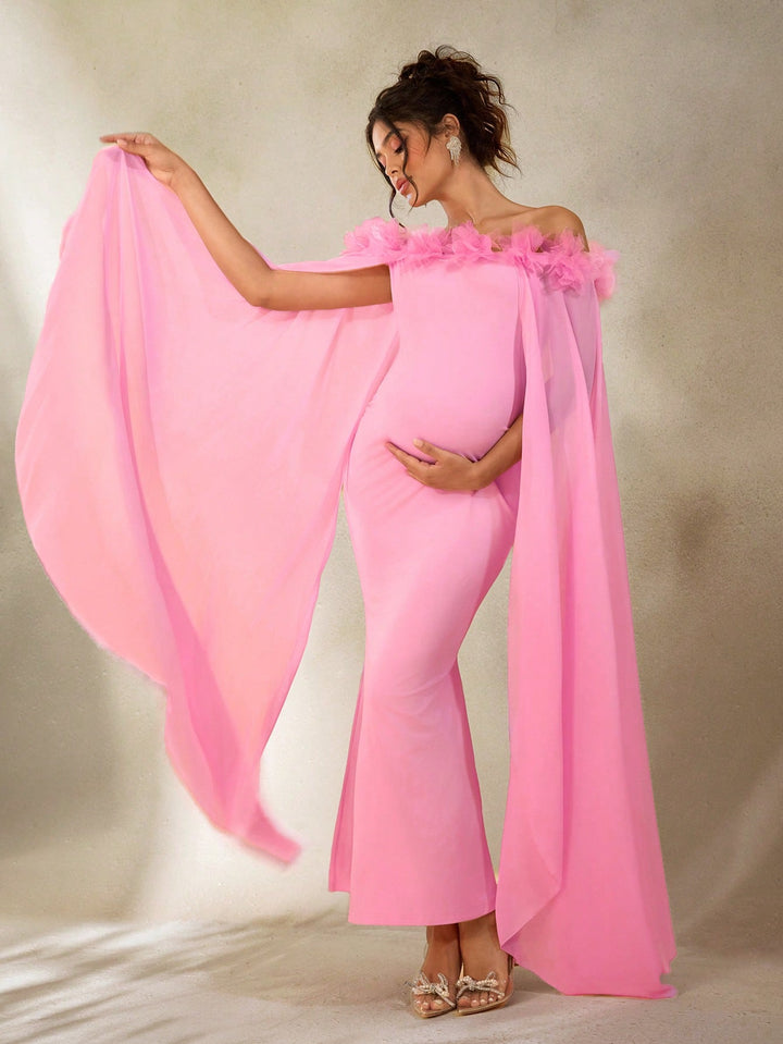Rochie pentru gravide SHEIN, roz