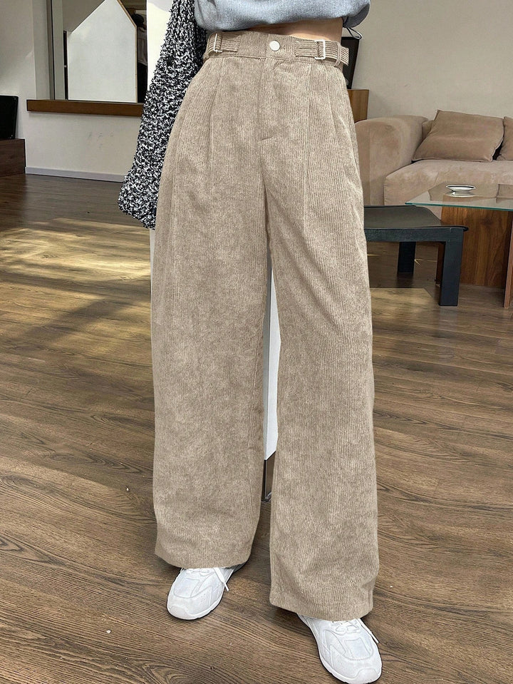 Pantaloni SHEIN, portocaliu
