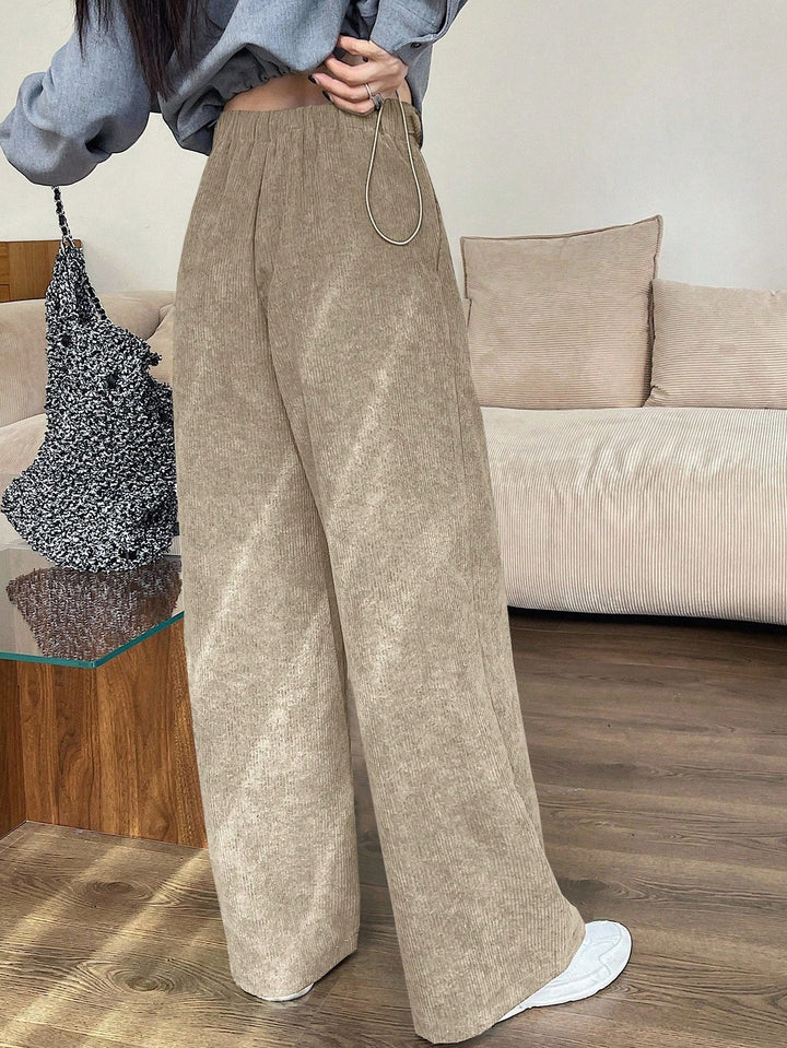 Pantaloni SHEIN, portocaliu