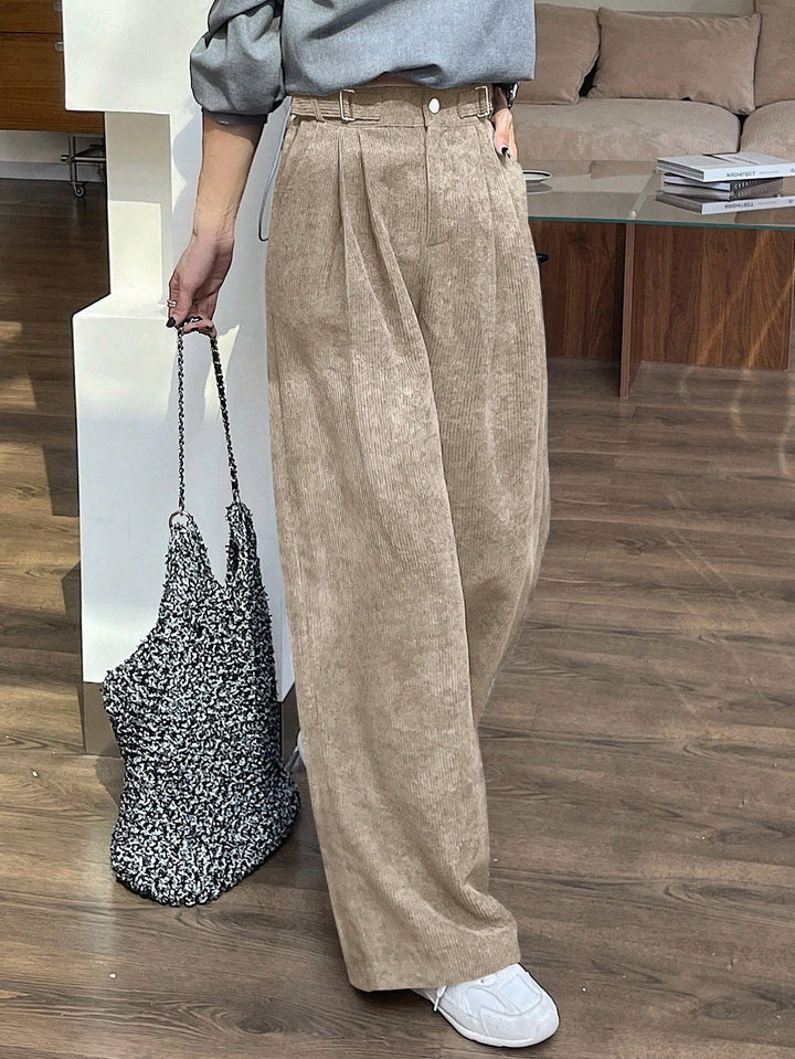 Pantaloni SHEIN, portocaliu