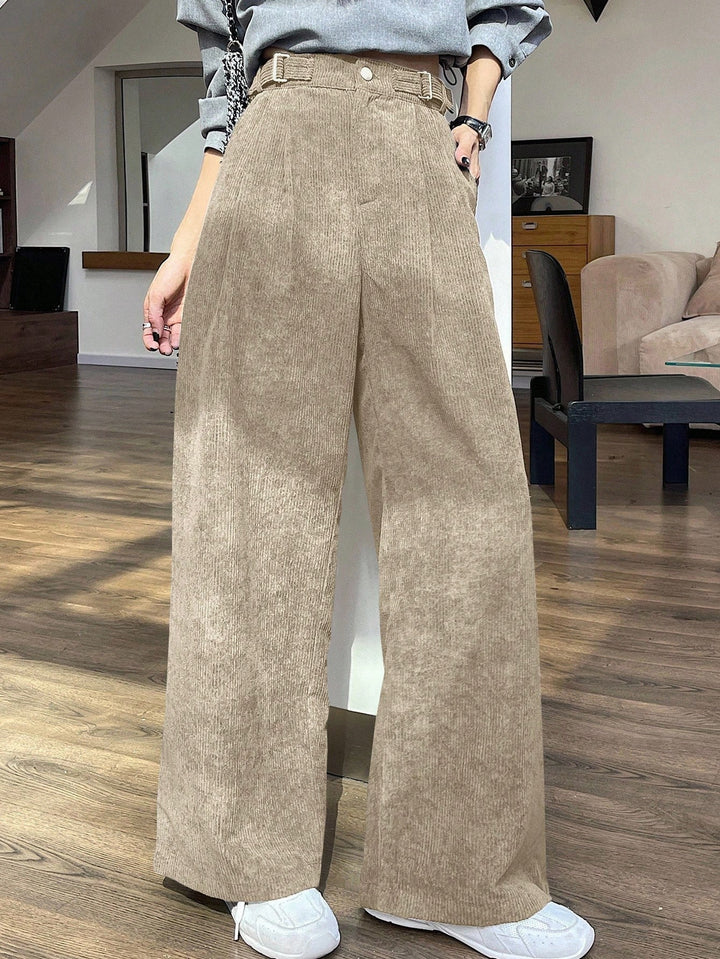 Pantaloni SHEIN, portocaliu