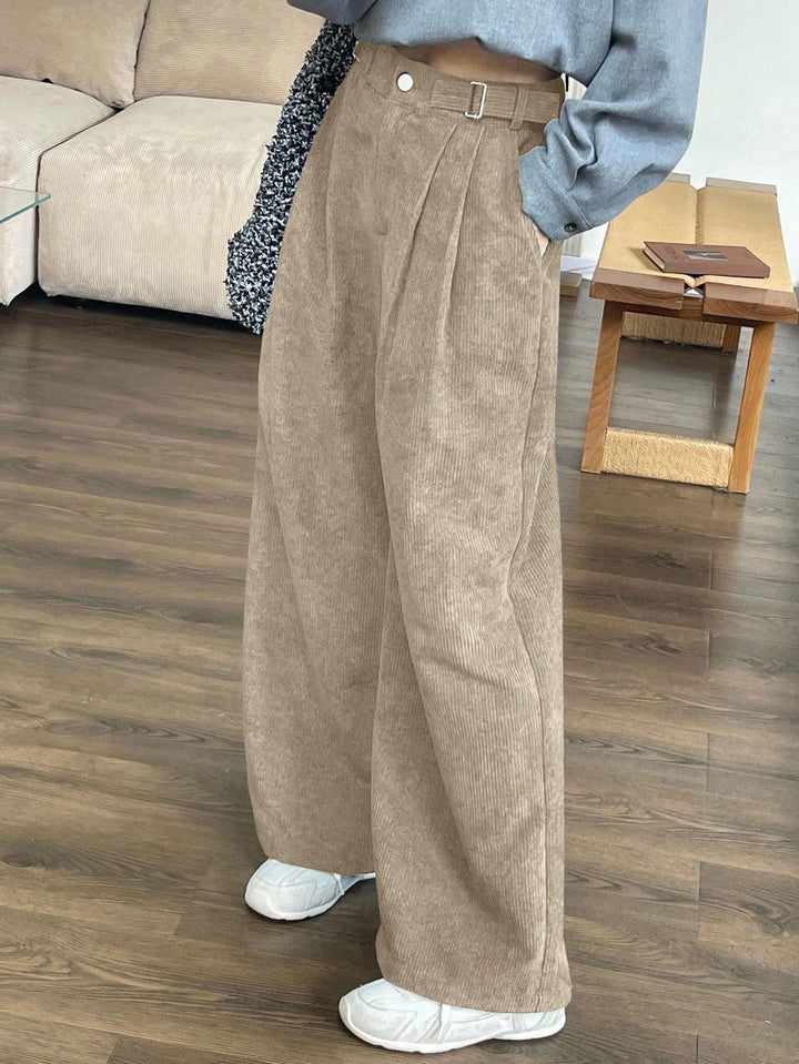 Pantaloni SHEIN, portocaliu