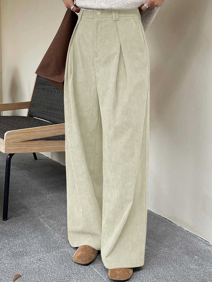 Pantaloni SHEIN, alb