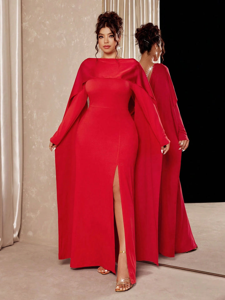 Rochie maxi SHEIN, roșu