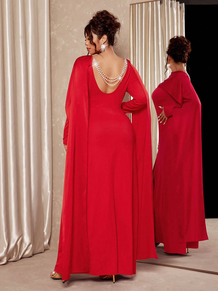 Rochie maxi SHEIN, roșu