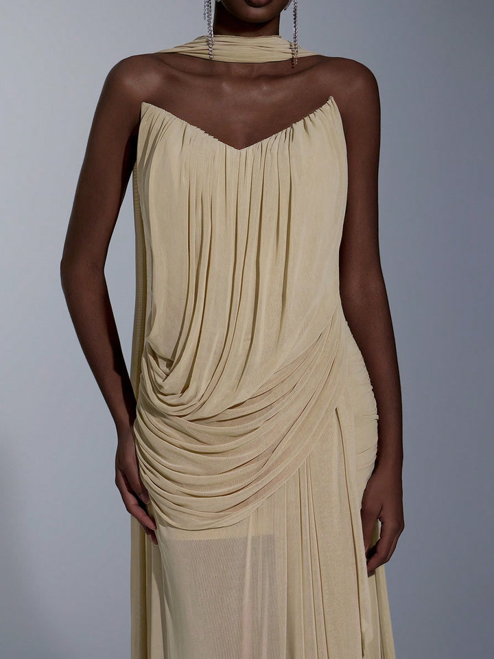 Rochie SHEIN, kaki