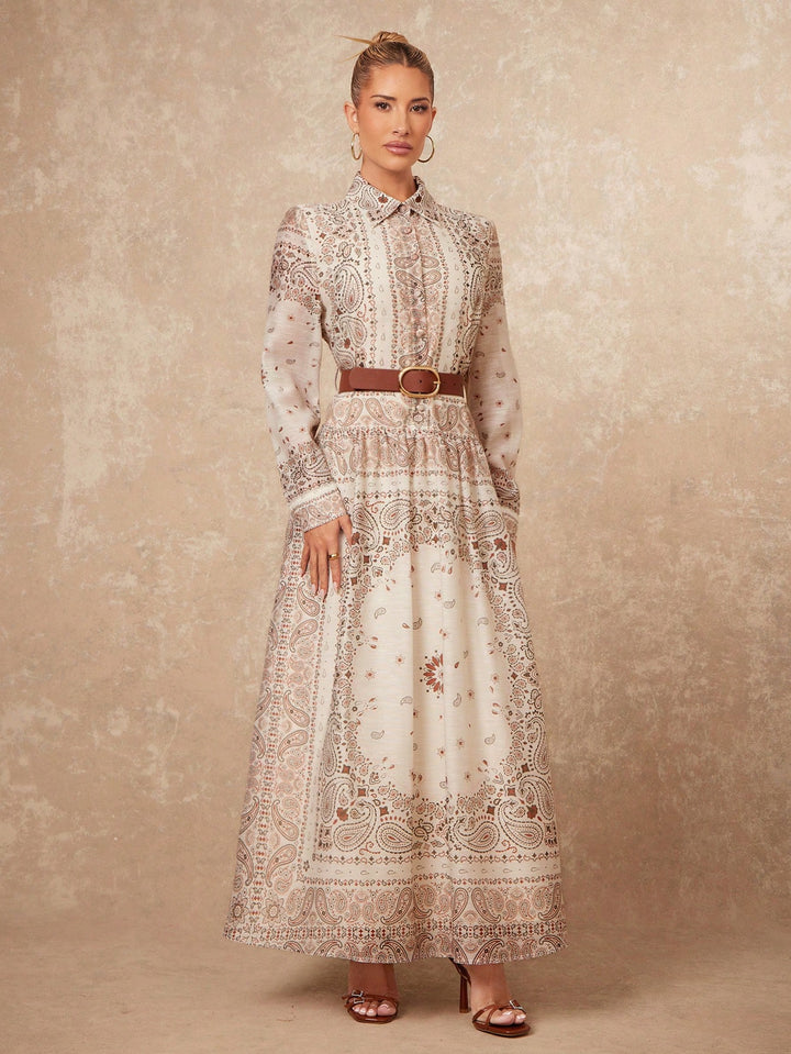Rochie maxi SHEIN, mix culori