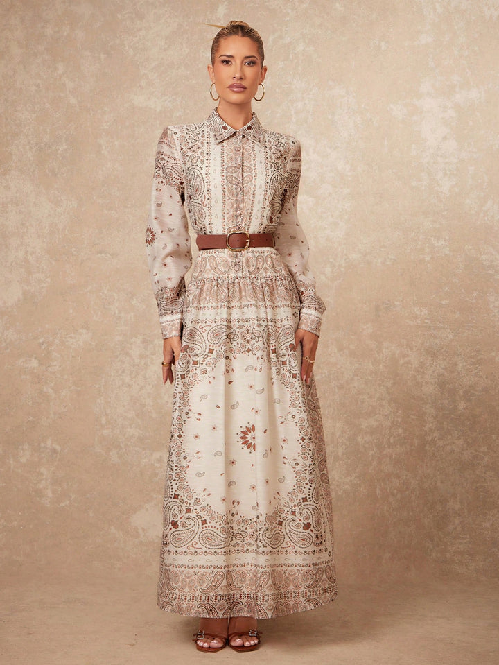 Rochie maxi SHEIN, mix culori