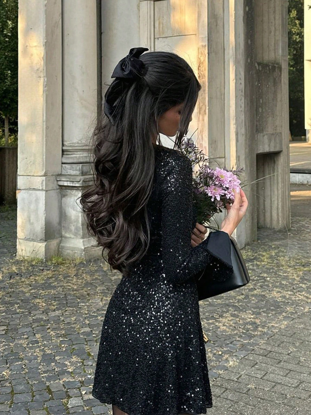 Rochie midi SHEIN, negru