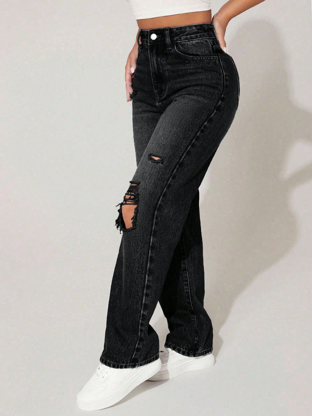Jeans SHEIN, negru