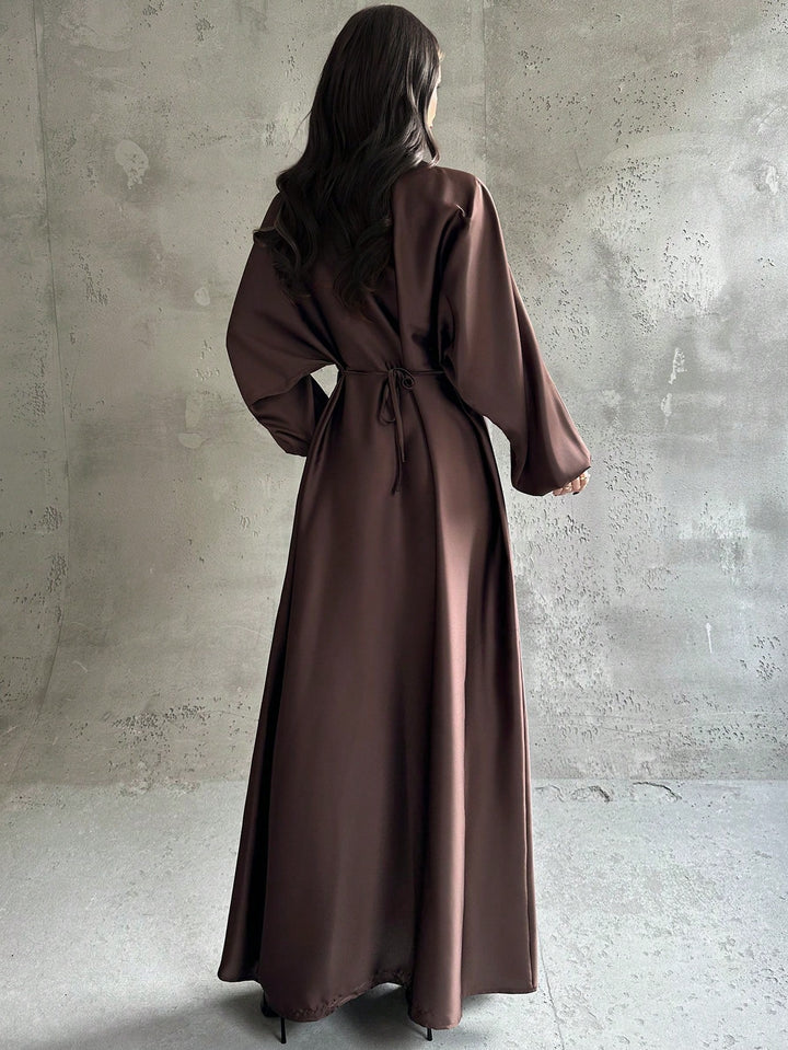 Rochie maxi SHEIN, maro