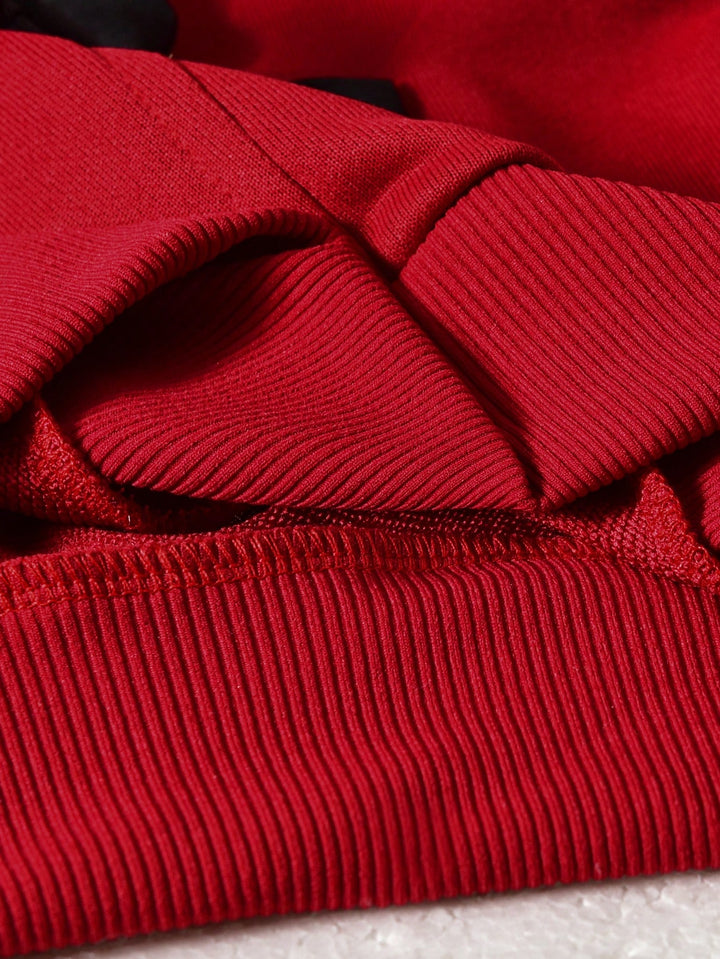 Compleu SHEIN, vișiniu