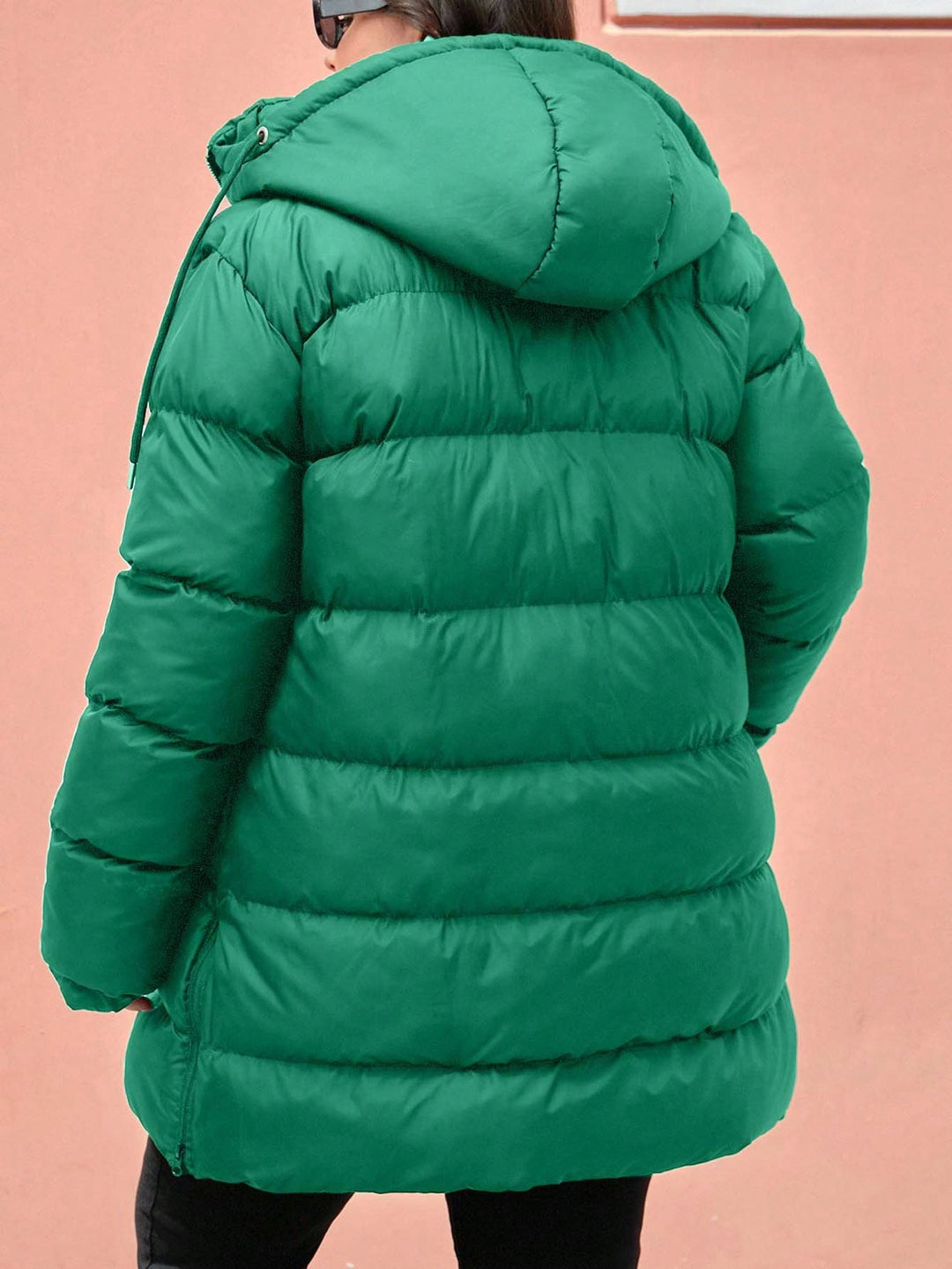 Palton SHEIN, verde