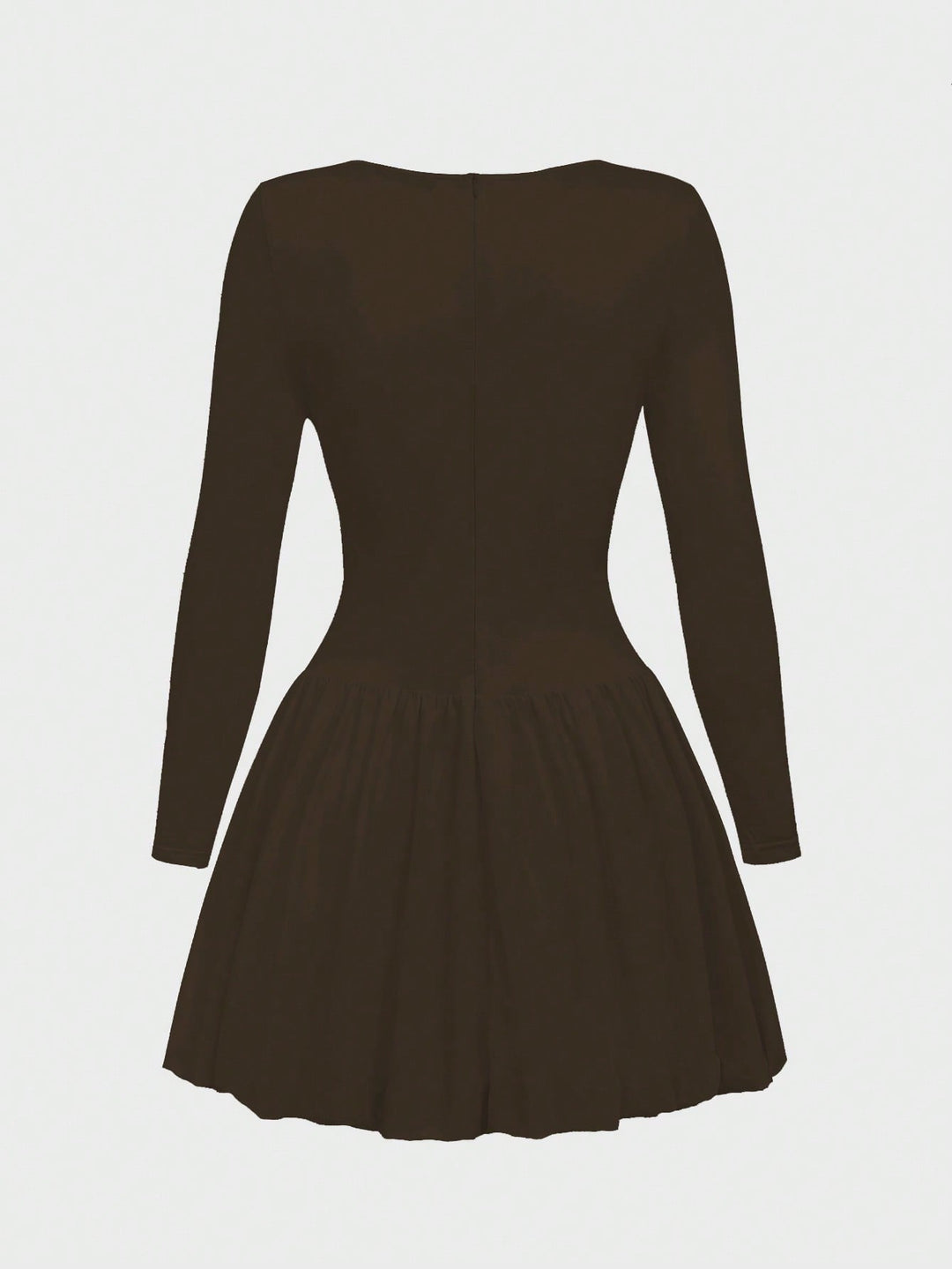 Rochie scurtă SHEIN, maro