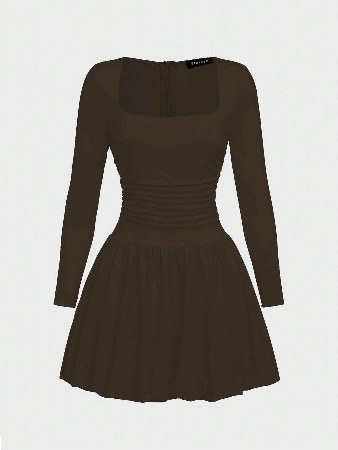 Rochie scurtă SHEIN, maro