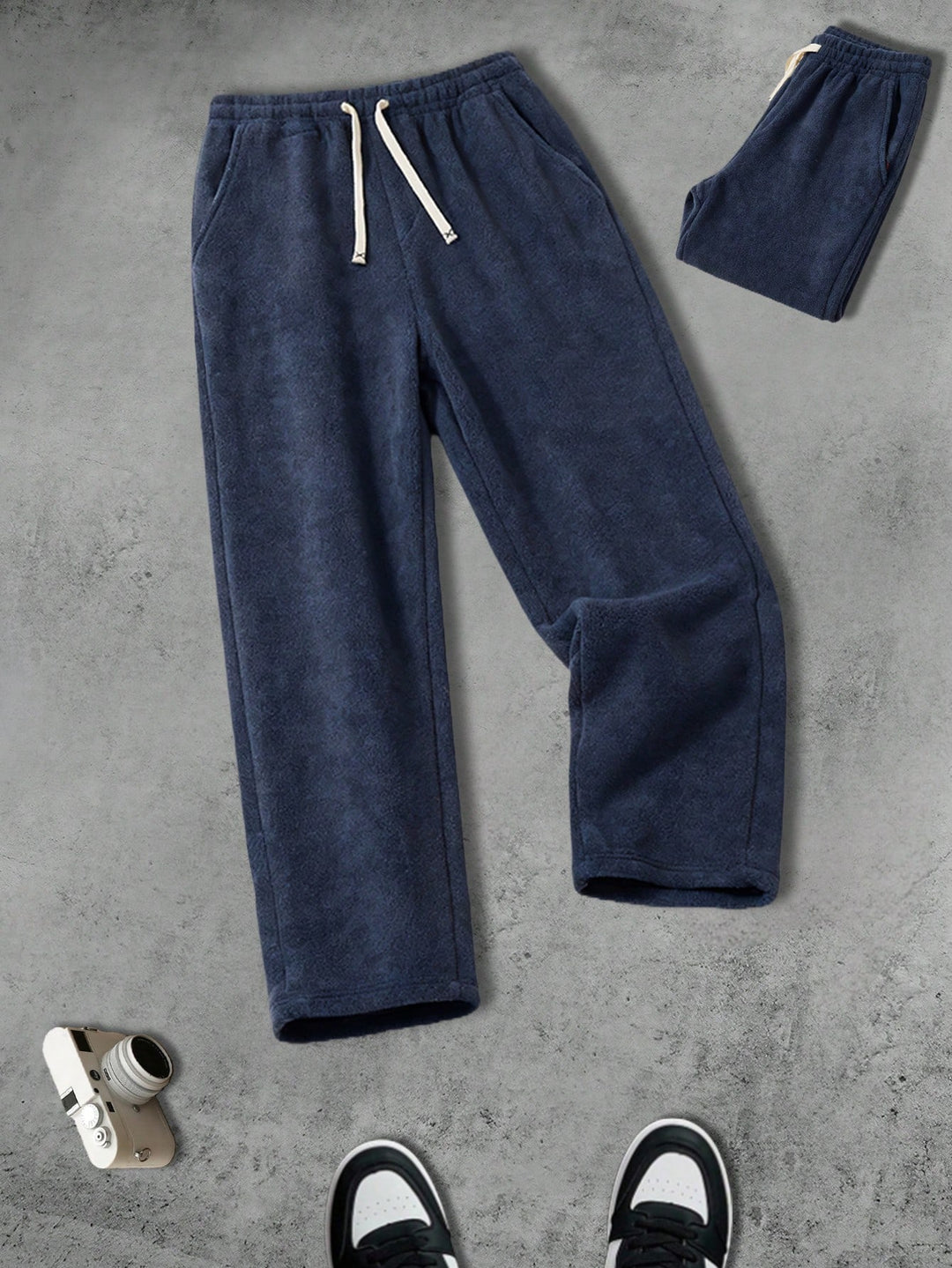 Pantalon SHEIN, albastru
