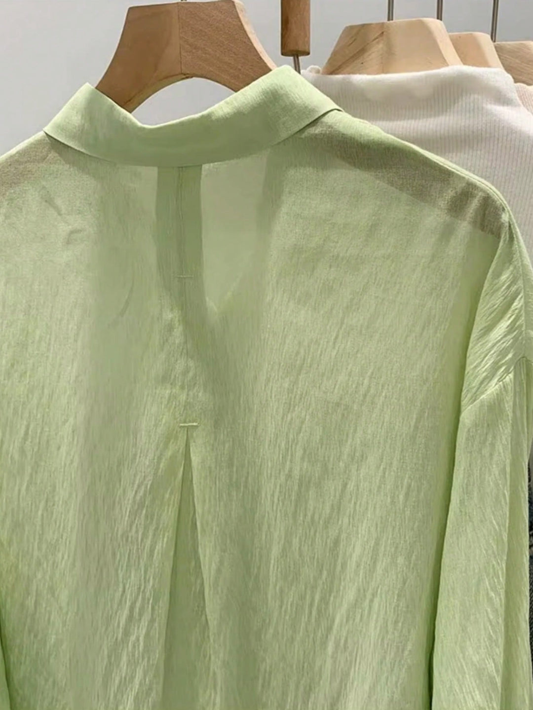 Cămașă SHEIN, verde